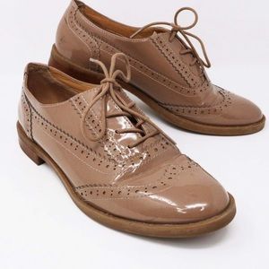 Franco Sarto Illia Patent Leather Wingtip Oxford